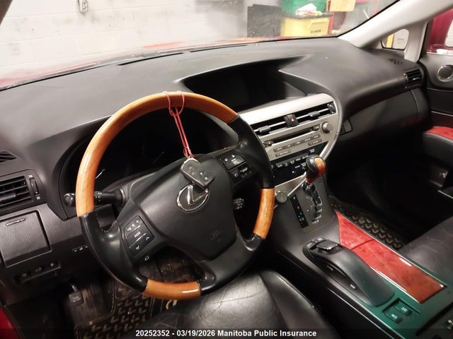 20252352 :رقم المزاد ، 2T2BK1BAXBC086288 vin ، 2011 Lexus Rx350 مزاد بيع