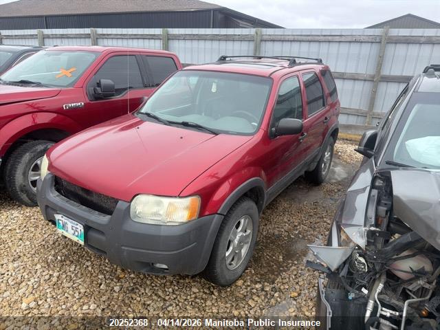 Продаж на аукціоні авто 2003 Ford Escape Limited V6, vin: 1FMYU93173KA04244, номер лоту: 20252368