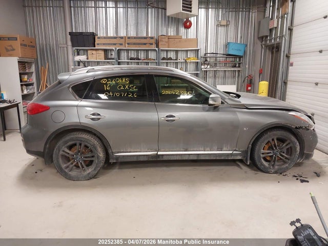 20252385 :رقم المزاد ، JN1BJ0RR2GM260185 vin ، 2016 Infiniti Qx50 مزاد بيع