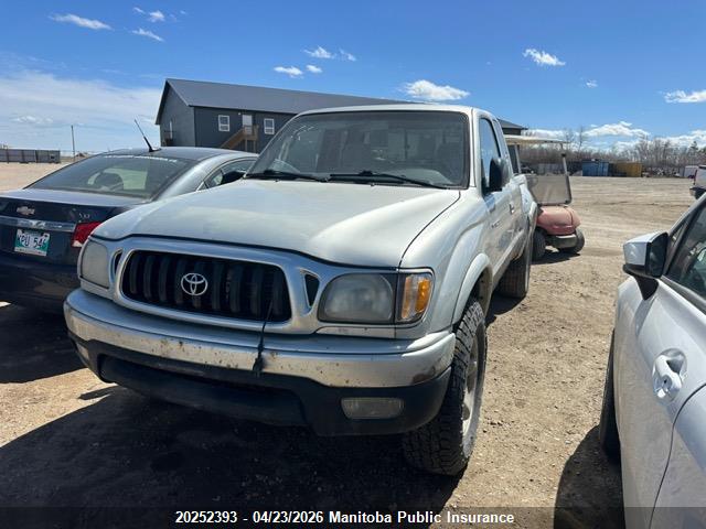 2002 Toyota Tacoma მანქანა იყიდება აუქციონზე, vin: 5TEWN72N82Z895575, აუქციონის ნომერი: 20252393
