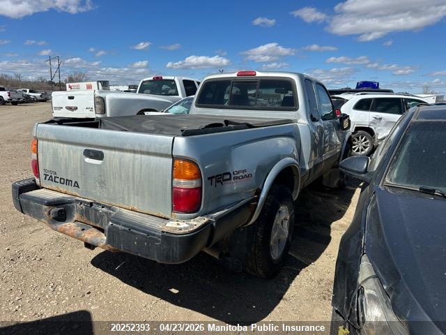 2002 Toyota Tacoma მანქანა იყიდება აუქციონზე, vin: 5TEWN72N82Z895575, აუქციონის ნომერი: 20252393