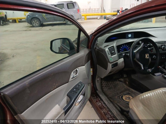Aukcja sprzedaży 2012 Honda Civic Ex, vin: 2HGFB2F50CH032676, numer aukcji: 20252410