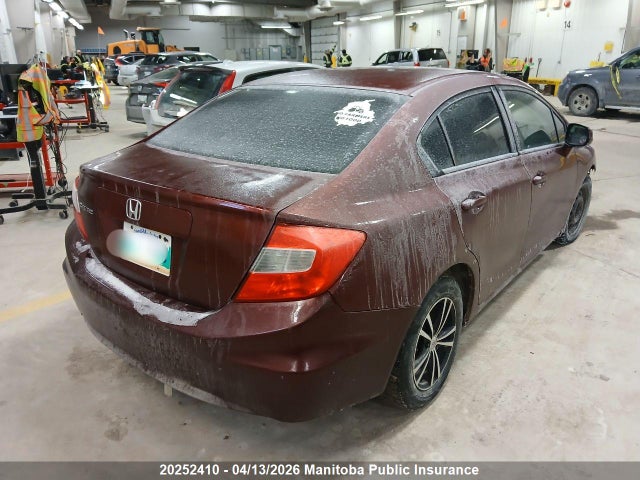 Aukcja sprzedaży 2012 Honda Civic Ex, vin: 2HGFB2F50CH032676, numer aukcji: 20252410