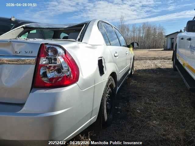 2004 Chevrolet Malibu Lt V6 მანქანა იყიდება აუქციონზე, vin: 1G1ZU54874F122004, აუქციონის ნომერი: 20252422