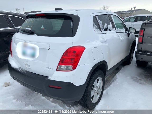 Aukcja sprzedaży 2015 Chevrolet Trax Ls, vin: 3GNCJKSB2FL212714, numer aukcji: 20252423