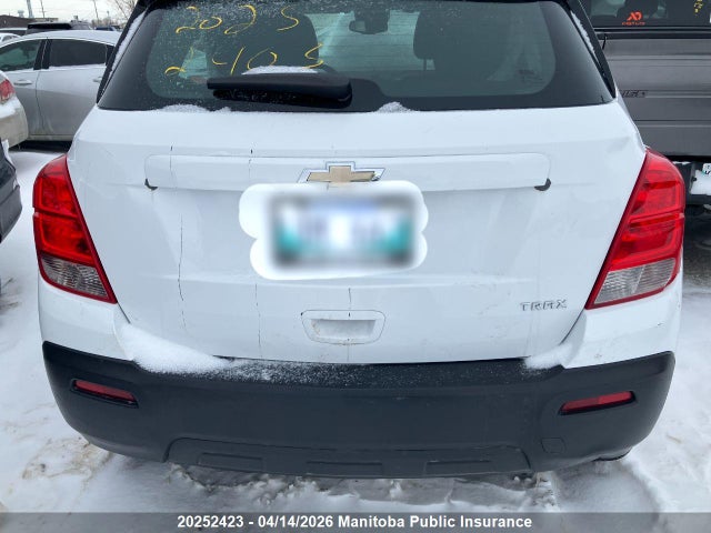 Aukcja sprzedaży 2015 Chevrolet Trax Ls, vin: 3GNCJKSB2FL212714, numer aukcji: 20252423