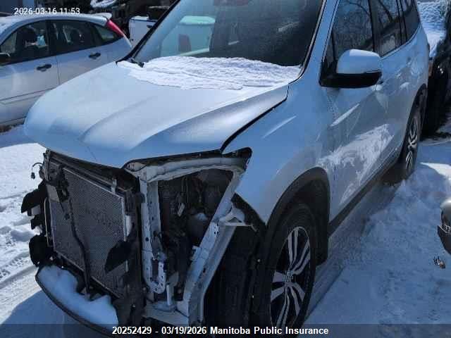 5FNYF6H7XGB501270 Honda Pilot Ex-l