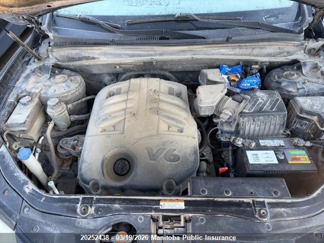 2009 Hyundai Santa Fe Gl მანქანა იყიდება აუქციონზე, vin: 5NMSG13E49H282108, აუქციონის ნომერი: 20252438