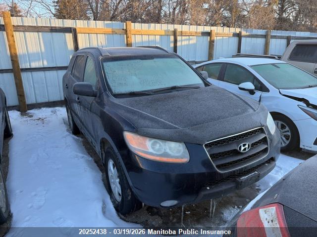 2009 Hyundai Santa Fe Gl მანქანა იყიდება აუქციონზე, vin: 5NMSG13E49H282108, აუქციონის ნომერი: 20252438