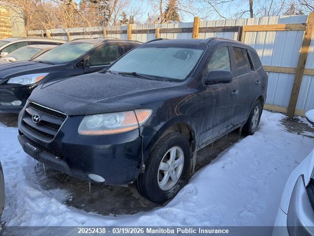 2009 Hyundai Santa Fe Gl მანქანა იყიდება აუქციონზე, vin: 5NMSG13E49H282108, აუქციონის ნომერი: 20252438
