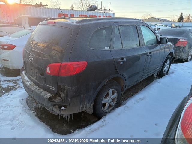2009 Hyundai Santa Fe Gl მანქანა იყიდება აუქციონზე, vin: 5NMSG13E49H282108, აუქციონის ნომერი: 20252438