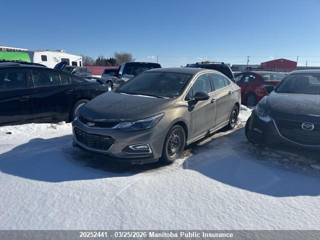 Продаж на аукціоні авто 2017 Chevrolet Cruze Premier Turbo, vin: 1G1BF5SM2H7215010, номер лоту: 20252441