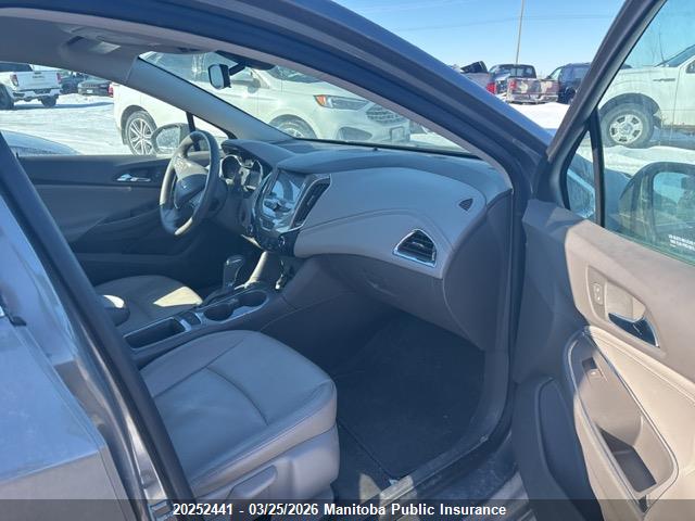 Продаж на аукціоні авто 2017 Chevrolet Cruze Premier Turbo, vin: 1G1BF5SM2H7215010, номер лоту: 20252441