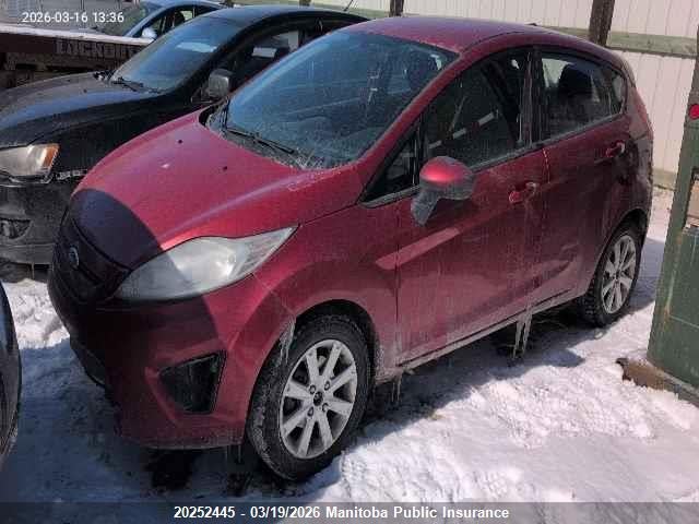 2011 Ford Fiesta Se მანქანა იყიდება აუქციონზე, vin: 3FADP4EJ9BM112338, აუქციონის ნომერი: 20252445
