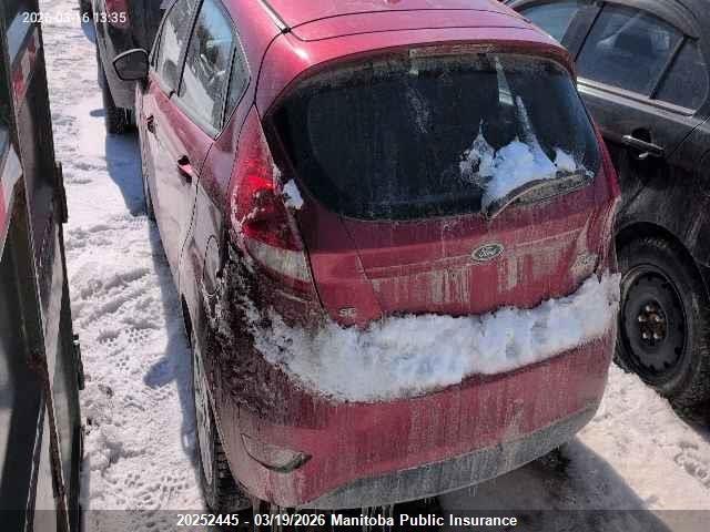 2011 Ford Fiesta Se მანქანა იყიდება აუქციონზე, vin: 3FADP4EJ9BM112338, აუქციონის ნომერი: 20252445