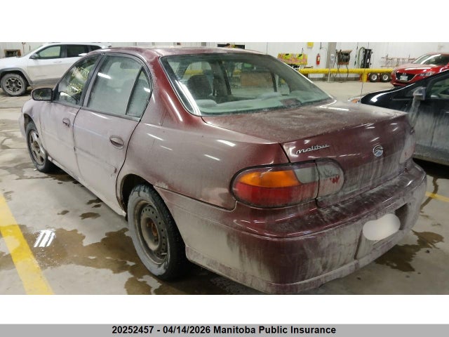 1998 Chevrolet Malibu V6 მანქანა იყიდება აუქციონზე, vin: 1G1ND52M2W6143425, აუქციონის ნომერი: 20252457