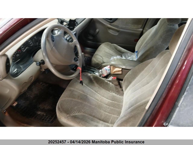 1998 Chevrolet Malibu V6 მანქანა იყიდება აუქციონზე, vin: 1G1ND52M2W6143425, აუქციონის ნომერი: 20252457