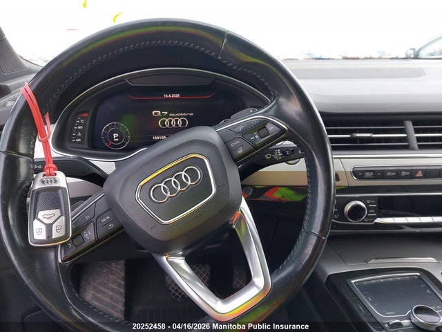 Продаж на аукціоні авто 2017 Audi Q7 V6, vin: WA1WAAF74HD050917, номер лоту: 20252458