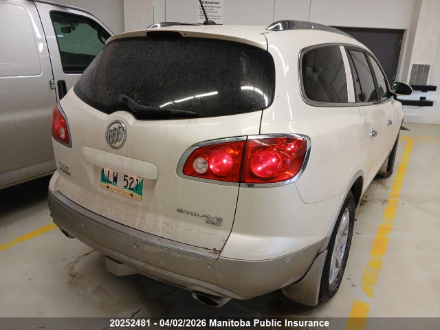 20252481 :رقم المزاد ، 5GALVBED8AJ135519 vin ، 2010 Buick Enclave Cxl مزاد بيع