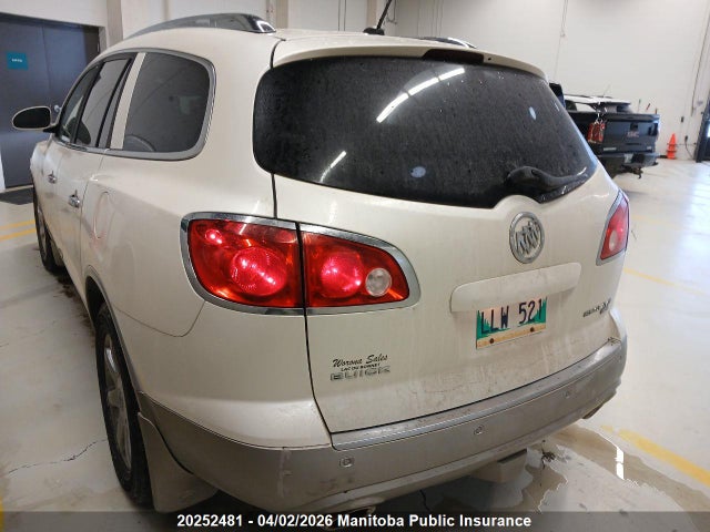 20252481 :رقم المزاد ، 5GALVBED8AJ135519 vin ، 2010 Buick Enclave Cxl مزاد بيع