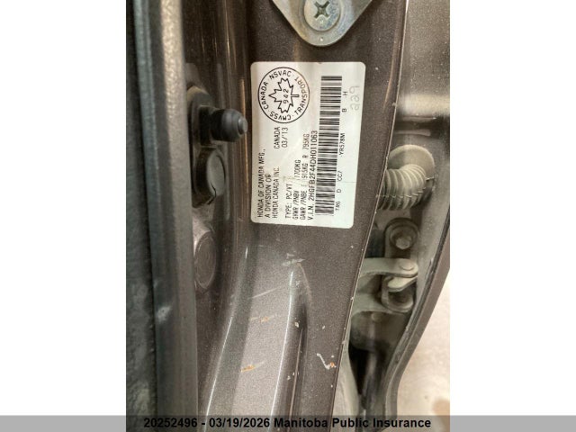 Aukcja sprzedaży 2013 Honda Civic Lx, vin: 2HGFB2F44DH011063, numer aukcji: 20252496