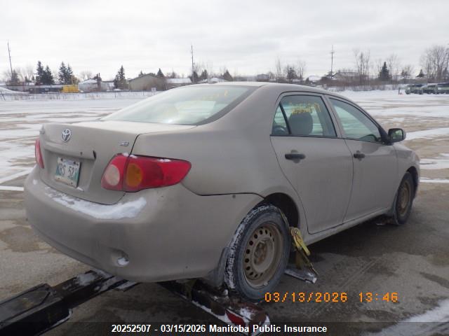 Aukcja sprzedaży 2009 Toyota Corolla Ce, vin: 2T1BU40E09C001409, numer aukcji: 20252507