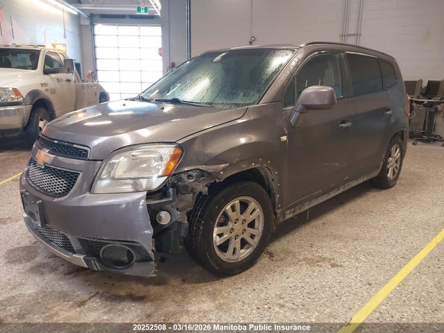 Aukcja sprzedaży 2012 Chevrolet Orlando Lt, vin: KL77P2EMXCK601634, numer aukcji: 20252508