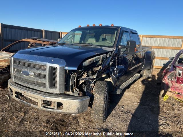 20252510 :رقم المزاد ، 1FTWW33R78EA59288 vin ، 2008 Ford F350 Sd Lariat Crew Cab مزاد بيع