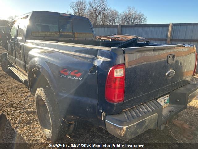 20252510 :رقم المزاد ، 1FTWW33R78EA59288 vin ، 2008 Ford F350 Sd Lariat Crew Cab مزاد بيع