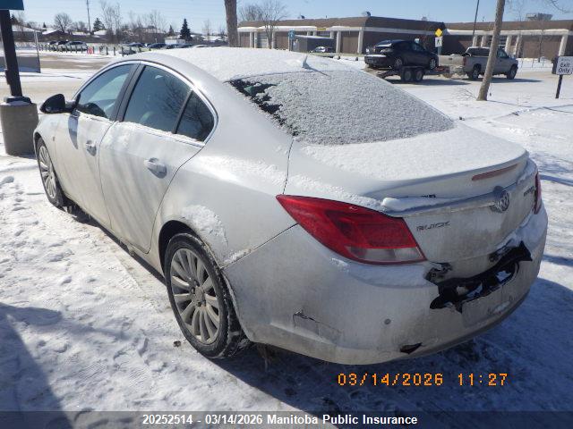Aukcja sprzedaży 2011 Buick Regal Cxl, vin: W04GR5EC6B1006557, numer aukcji: 20252514