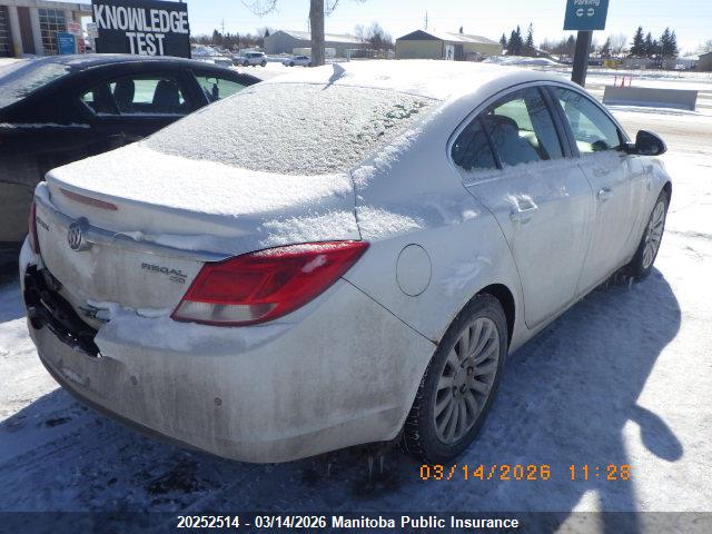 Aukcja sprzedaży 2011 Buick Regal Cxl, vin: W04GR5EC6B1006557, numer aukcji: 20252514