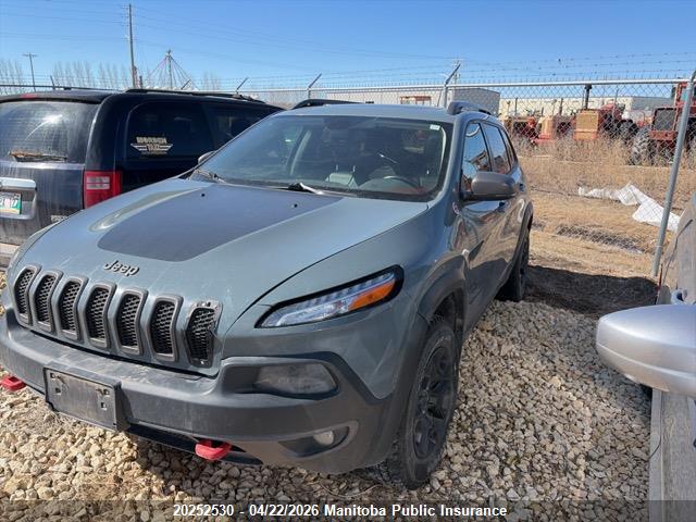 Продажа на аукционе авто 2015 Jeep Cherokee Trailhawk, vin: 1C4PJMBS3FW739340, номер лота: 20252530