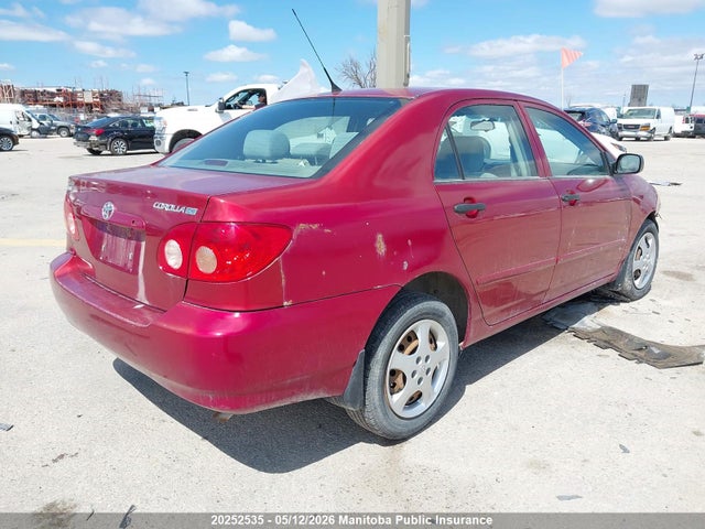 20252535 :رقم المزاد ، 2T1BR32E95C552358 vin ، 2005 Toyota Corolla مزاد بيع