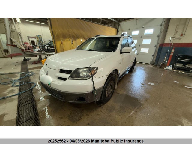 20252562 :رقم المزاد ، JA4LZ31G53U608782 vin ، 2003 Mitsubishi Outlander Ls مزاد بيع