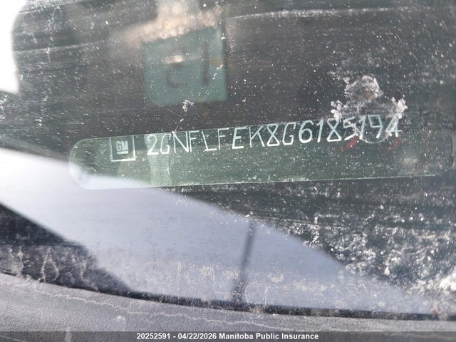 2GNFLFEK8G6185194 Chevrolet EQUINOX LT