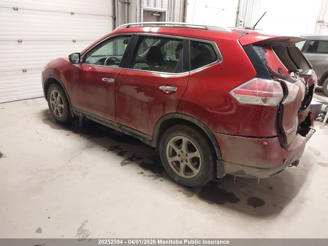 2015 Nissan Rogue Sl მანქანა იყიდება აუქციონზე, vin: 5N1AT2MVXFC875280, აუქციონის ნომერი: 20252594