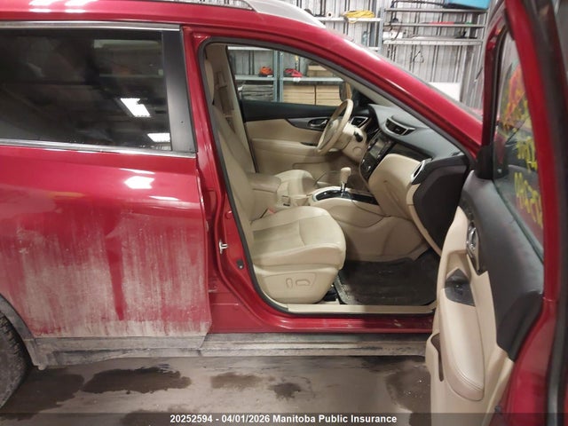2015 Nissan Rogue Sl მანქანა იყიდება აუქციონზე, vin: 5N1AT2MVXFC875280, აუქციონის ნომერი: 20252594