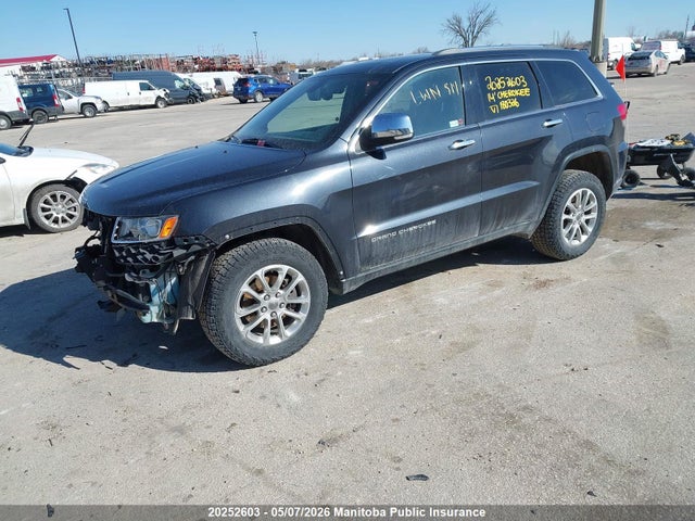 Aukcja sprzedaży 2014 Jeep Grand Cherokee Limited, vin: 1C4RJFBG7EC180326, numer aukcji: 20252603