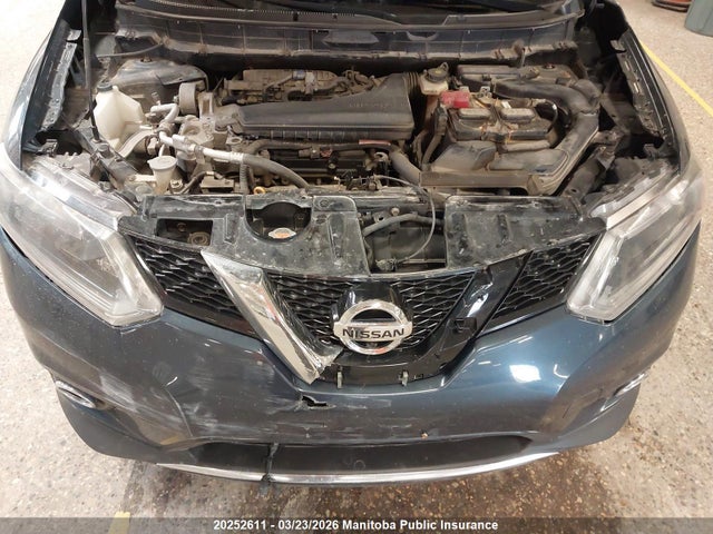 2015 Nissan Rogue Sv მანქანა იყიდება აუქციონზე, vin: 5N1AT2MV6FC879309, აუქციონის ნომერი: 20252611