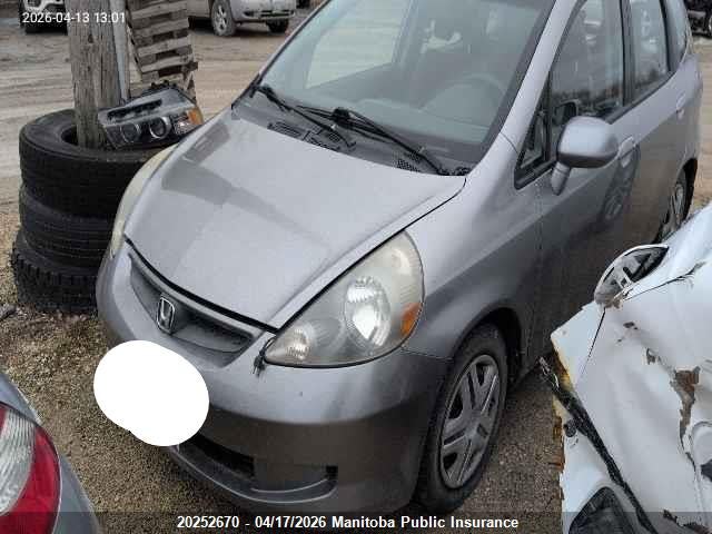 Aukcja sprzedaży 2007 Honda Fit Lx, vin: JHMGD384X7S805058, numer aukcji: 20252670