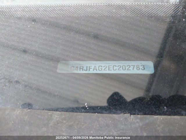 20252671 :رقم المزاد ، 1C4RJFAG2EC202783 vin ، 2014 Jeep Grand Cherokee Laredo مزاد بيع