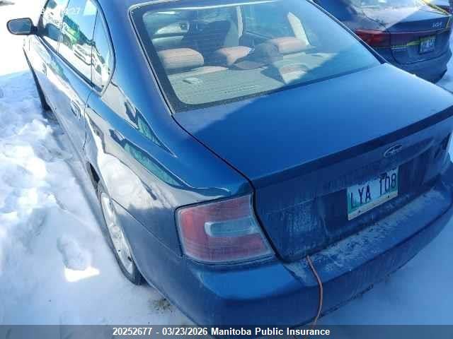 Продаж на аукціоні авто 2005 Subaru Legacy 2.5i, vin: 4S3BL616557227267, номер лоту: 20252677