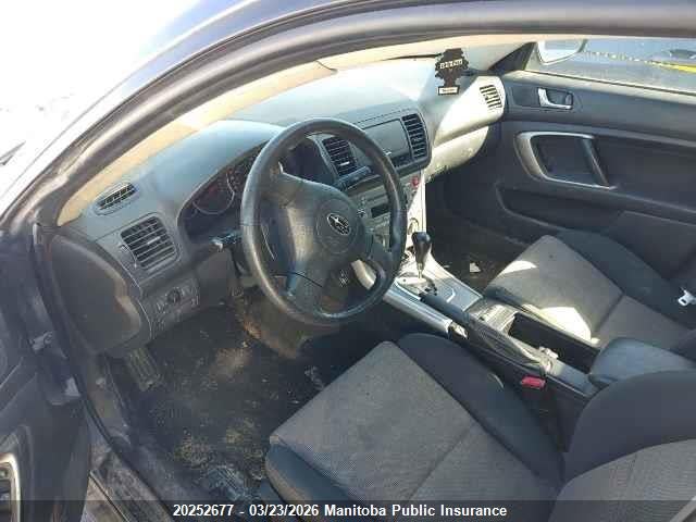 Продаж на аукціоні авто 2005 Subaru Legacy 2.5i, vin: 4S3BL616557227267, номер лоту: 20252677