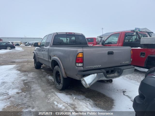 Aukcja sprzedaży 2001 Toyota Tundra Limited Access Cab V8, vin: 5TBBT48141S217739, numer aukcji: 20252678