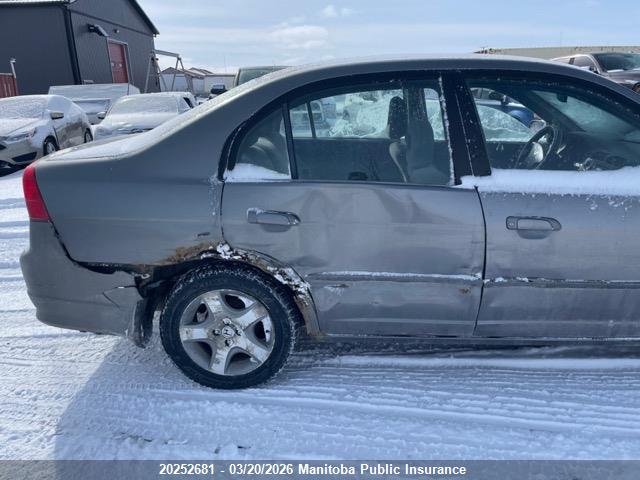 20252681 :رقم المزاد ، 2HGES16844H913530 vin ، 2004 Honda Civic Si مزاد بيع