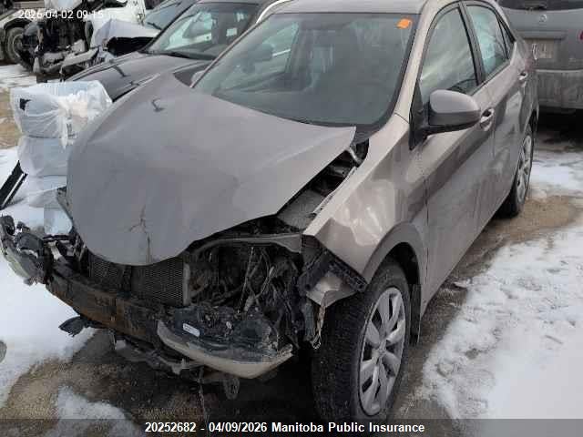 2015 Toyota Corolla Le მანქანა იყიდება აუქციონზე, vin: 2T1BURHE0FC270376, აუქციონის ნომერი: 20252682