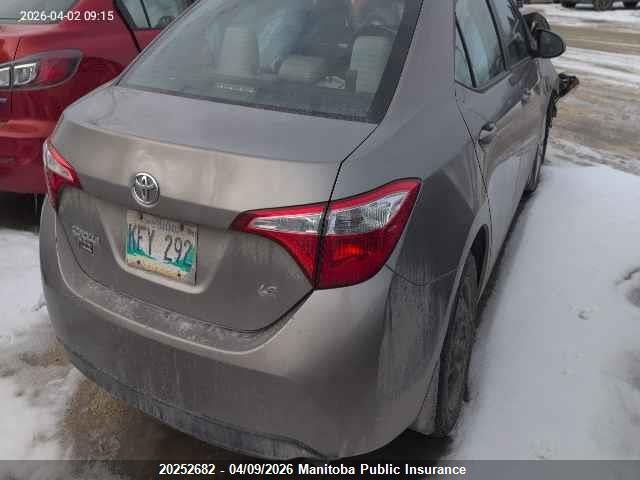 2015 Toyota Corolla Le მანქანა იყიდება აუქციონზე, vin: 2T1BURHE0FC270376, აუქციონის ნომერი: 20252682