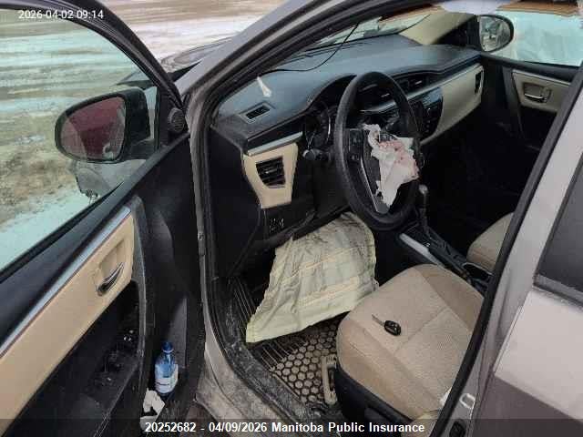 2015 Toyota Corolla Le მანქანა იყიდება აუქციონზე, vin: 2T1BURHE0FC270376, აუქციონის ნომერი: 20252682