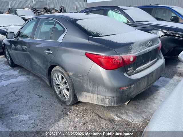 Aukcja sprzedaży 2014 Infiniti Q50, vin: JN1BV7AR3EM686389, numer aukcji: 20252706