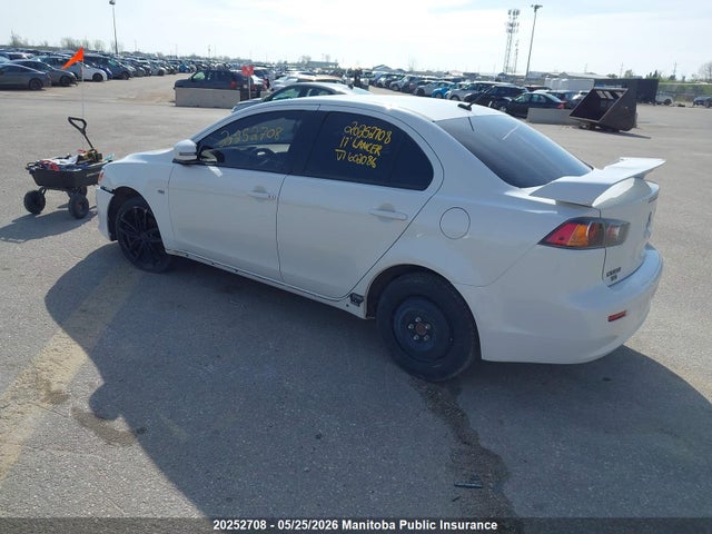 Auction sale of the 2017 Mitsubishi Lancer, vin: JA32V2FW3HU602086, lot number: 20252708